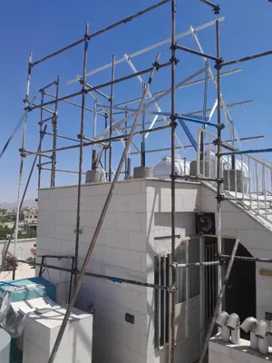 داربست فلزی با کیفیت مناسب