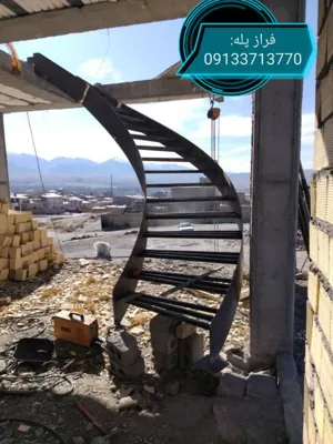 ساخت پله پیچ
