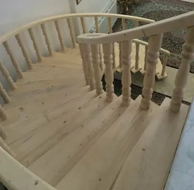 نرده چوبی