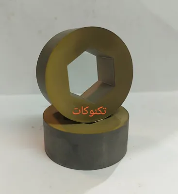 برش مقطع دایره فقط برش و شش ضلعی با پرداخت