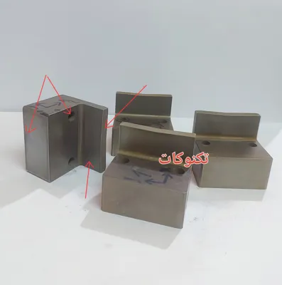 برش بخشهایی از سنبه در سه جهت متفاوت