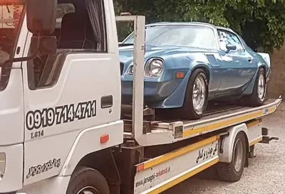 حمل خودروی آنتیک در تهران