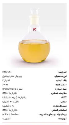 خرید وقیمت رزین پلی استر