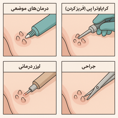             درمان زگیل تناسلی عفونی در کشور