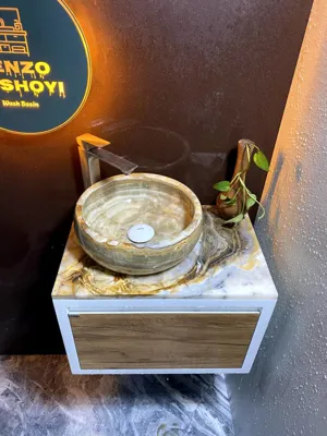 روشویی سنگی در اصفهان