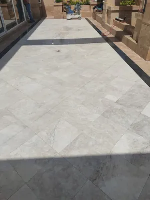 بعد پالش سنگ