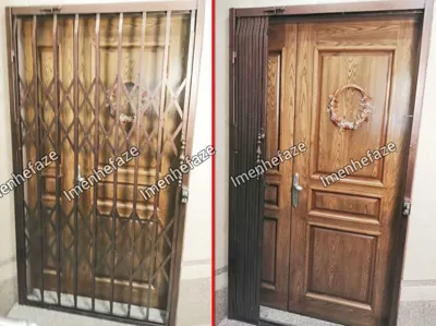 خرید درب آکاردون در اصفهان 