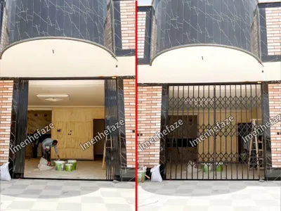 خرید درب آکاردون در اصفهان 