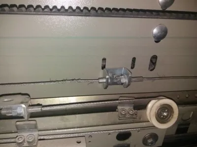 خرابی بکسل سر درب