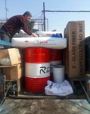 خرید مواد اولیه فایبر گلاس