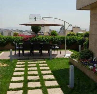 طراحى روف گاردن مدرن در تهران
