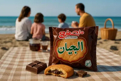 کلوچه لاهیجان شکلاتی 
