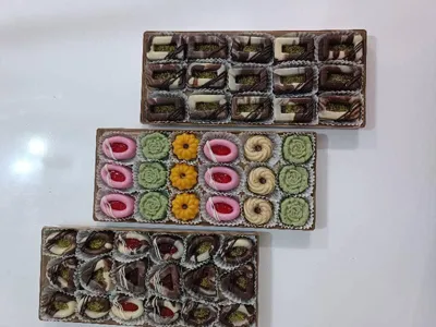 حلوا بوتیکی مرمری شکلاتی