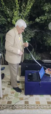 یک نمونه از انجام آزمایش چکاب کامل بدن  مراجعه کننده  عزیز استاد رضا ژاله