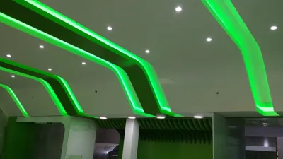 کناف سقف فست فود سبز