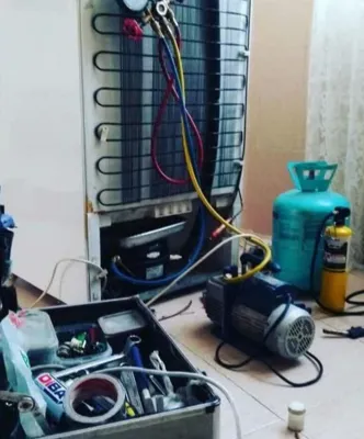 تعمیر یخچال در محل