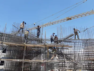 اجراى اسكلت بتنى در نوشهر