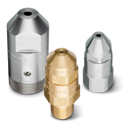 نازل‌های مخروطی کامل با زاویه باریک