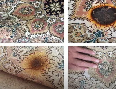 تعمیر سوختگی فرش 