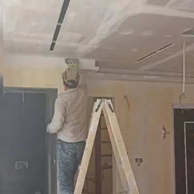 نقاش ساختمان در حکیمیه