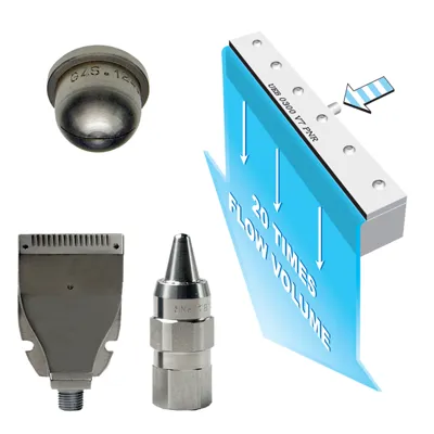 نازلهای دمش هوا