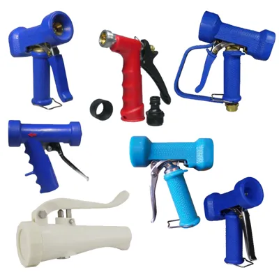 تفنگ هاو شیلنگ های شستشو