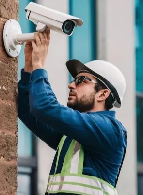 نصاب دوربین مداربسته در غرب تهران