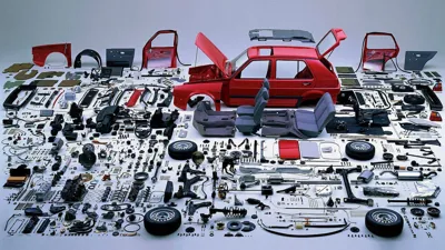 انواع لوازم یدک پراید