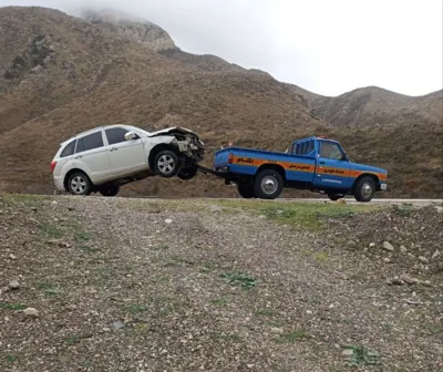 یدک کش چرخ گیر مرادی دربجنورد