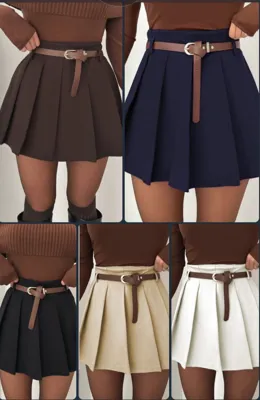 تولیدی تارکان
دامن کوتاه پلیسه
قیمت:498t
رنگبندی و پک:2سایزپک ۲عددی
حداقل سفارش :3رنگ (6عدد)
فری سایز مناسب36_44
جنس:مازراتی۳۵۰گرم