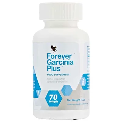 مکمل گارسینیا پلاس فوراور، با نام کامل Forever Garcinia Plus، یک مکمل غذایی است که با استفاده از عصاره میوه «گارسینیا کامبوجیا» (Garcinia Cambogia) و ماده مغذی «HCA» (هیدروکسی‌سیتریک اسید)، به کاهش وزن و کنترل اشتها کمک می‌کند. این مکمل با مسدود کردن سنتز چربی و کاهش اشتهای کاذب، به چربی‌سوزی بدن سرعت بخشیده و به سلامت قلب و عروق و کاهش کلسترول و تری‌گلیسرید خون کمک می‌کند. 