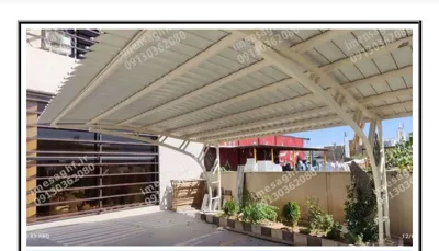 سایبان پارکینگ خودرو