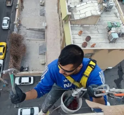 کار در ارتفاع ساری