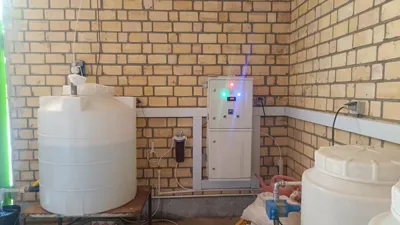 نصب دستگاه دوماکس در مرغداری آقای درچه زاده