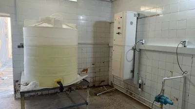 نصب دستگاه دوماکس در مرغداری مرغک