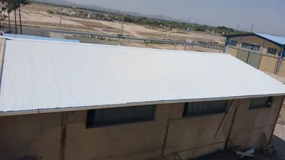 اجرای سقف شیروانی کامپوزیت 