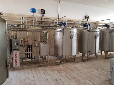 مخازن اسنیل تولید ماست لبنی