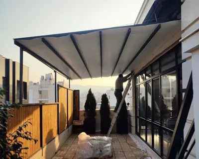 اجرای سقف ریلی