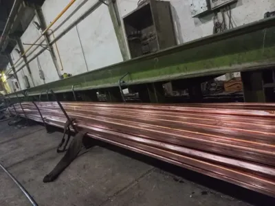 خط تولید لوله کوپر نیکل