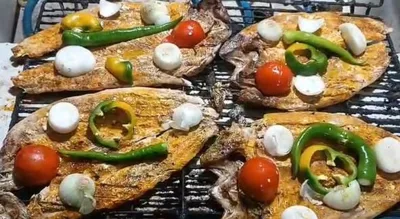 ماهی غزل آلا کبابی