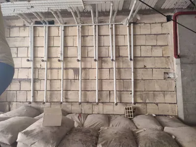 لوله کش گاز در اهواز