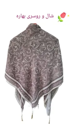 روسری پلیسه منگوله دار