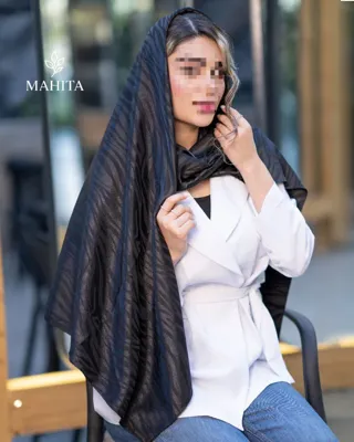 روسری ژاکارد ابریشم ماهیتا