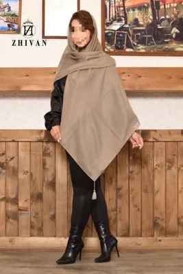 روسری ژیوان مهره چوبی