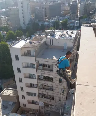 کار در ارتفاع غرب تهران