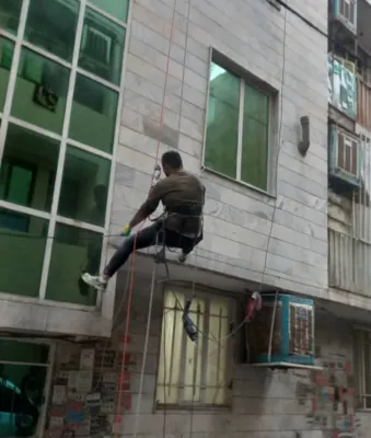 کار در ارتفاع غرب تهران