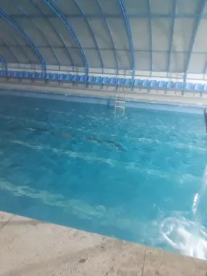 ابرسانی استخر در تهران 