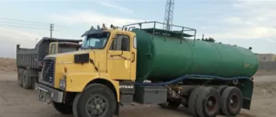 ابرسانی با تانکر