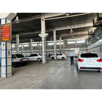 محل معاینه خودروها