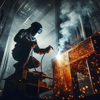 جوشکار سیار در گرمدره